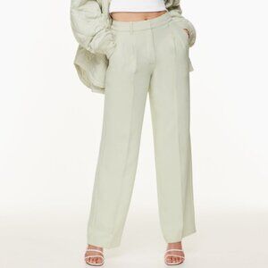 Aritzia Effortless Trousers - Light Sage Green